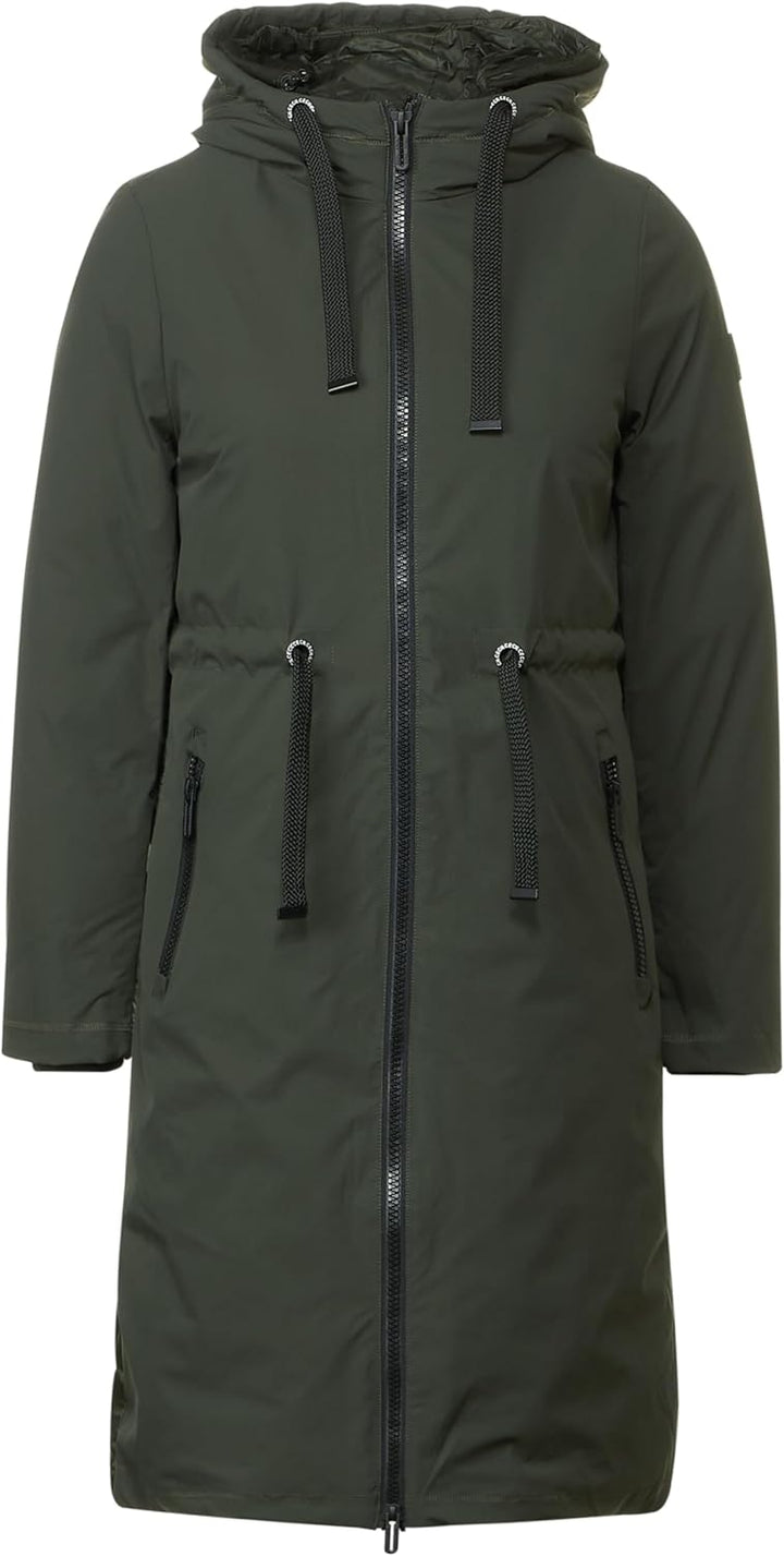 Cecil Damen Parka XS Olive Crop, XS Olive Crop