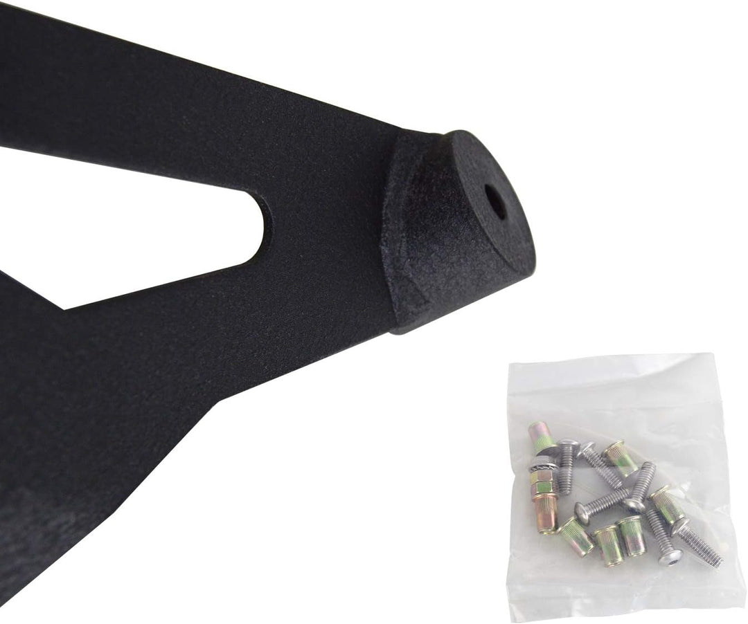 RIGIDON 2 Pcs 50 zoll led lichtleiste halterung,Rostfreier Stahl Light Bar Bracket für 2002~2008 Dod
