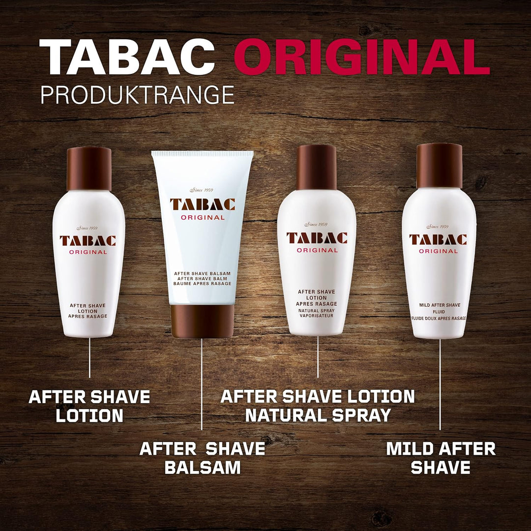 Tabac® Original | After Shave Lotion erfrischende Rasierwasser - erfrischt die von der Rasur beanspr
