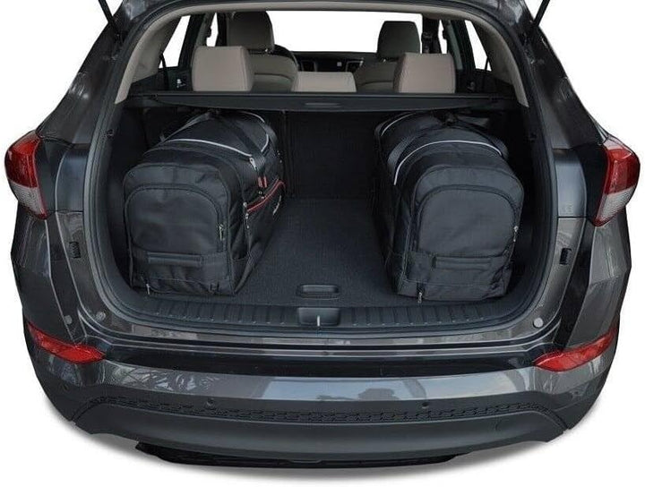 KJUST Kofferraumtaschen 4 stk kompatibel mit HYUNDAI TUCSON III (TL) 2015-2020