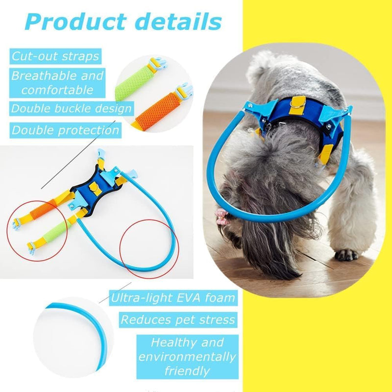 143 Blind Dog Halo Harness Guiding Device, Robuster, langlebiger Korrosionsschutzring für Blinde Hau