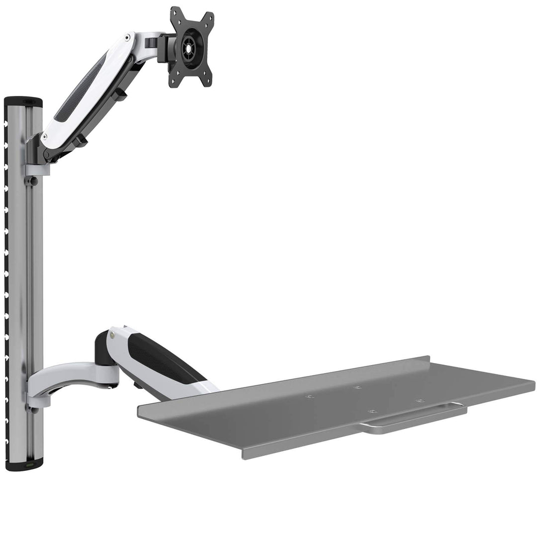 HFTEK - Monitor Halterung Halter Wandhalterung für Bildschirme von 15 bis 34 Zoll mit VESA 75/100 –