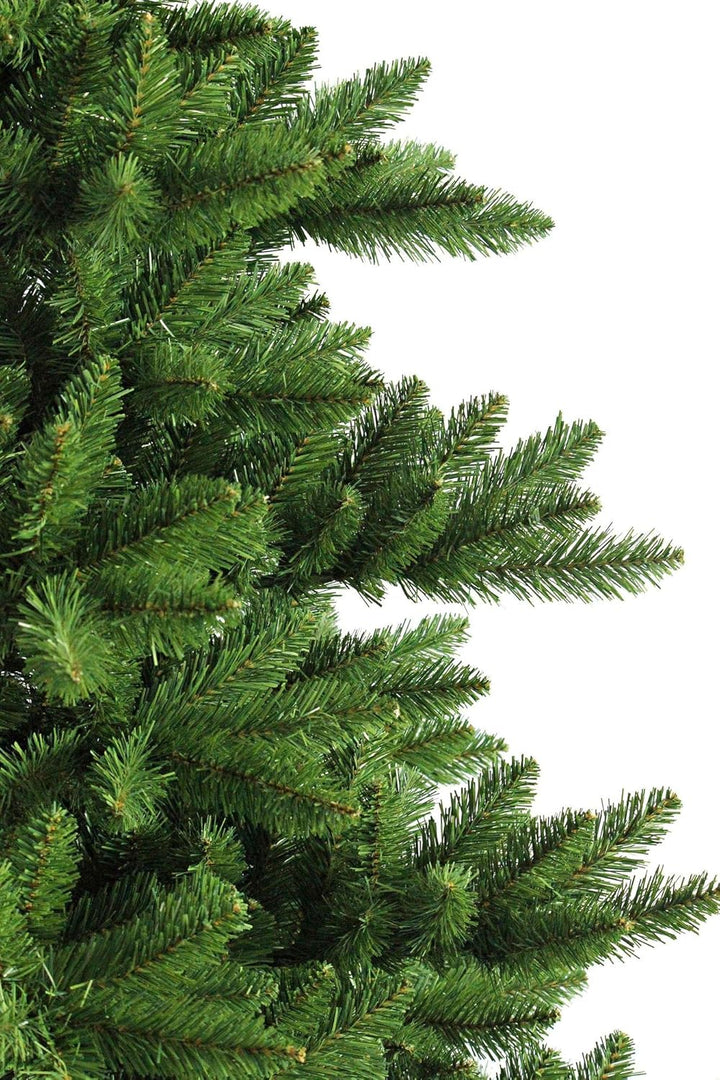 RS Trade® HXT 19001 150 cm künstlicher PVC Weihnachtsbaum (Ø ca. 105 cm) mit 872 Spitzen und Schnell