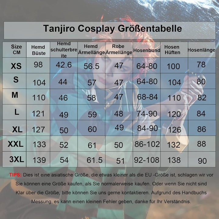 CR ROLECOS Kanroji Mitsuri Cosplay Kostüm Tomioka Giyuu Vollständiger Satz Kostüm Anime Tokitou Muic