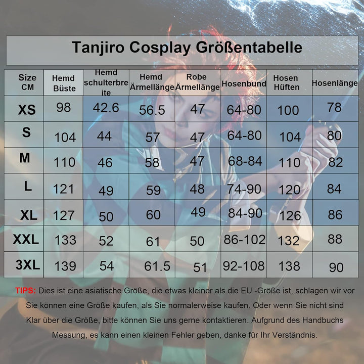 CR ROLECOS Kanroji Mitsuri Cosplay Kostüm Tanjirou Giyuu Vollständiger Kostüm Anime Tokitou Muichiro