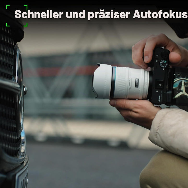 SIRUI Sniper Autofokus-Objektiv-Kit 23mm/33mm/56mm f/1.2 – APS-C für Sony E-Mount (A5, A6, FX30, ZV-