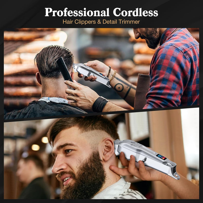 Ufree Haarschneidemaschine für Männer Barber Clippers Set Clippers zum Haarschneiden Haarschneidemas