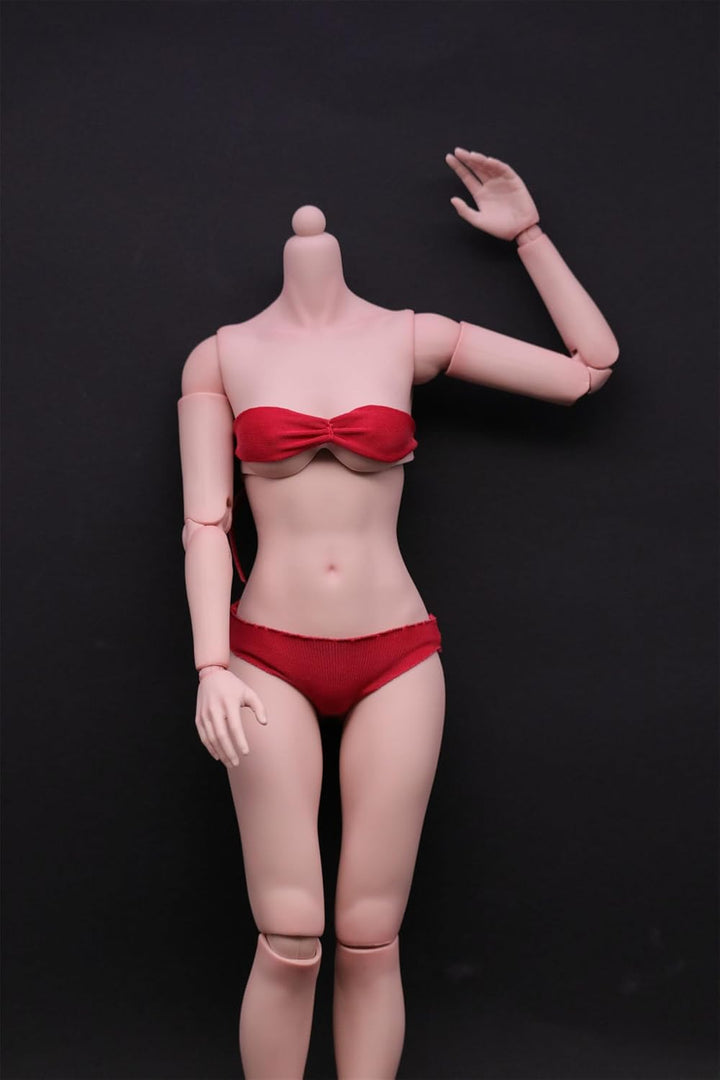 OBEST 1/6 Weisse Haut Weiblicher Körper,Flexible Gelenkpuppe,Geeignet für Rollenspiel,Modelldesign,