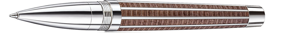 J.S. Staedtler Princeps Tintenroller, europäisches Schwarznussholz, B, schwarz, 9PT220B-9, Tintenrol
