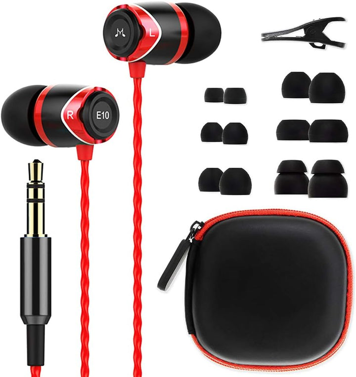 SoundMAGIC E10 Kabelgebundene Kopfhörer ohne Mikrofon, HiFi-Stereo-Ohrhörer, geräuschisolierende In-