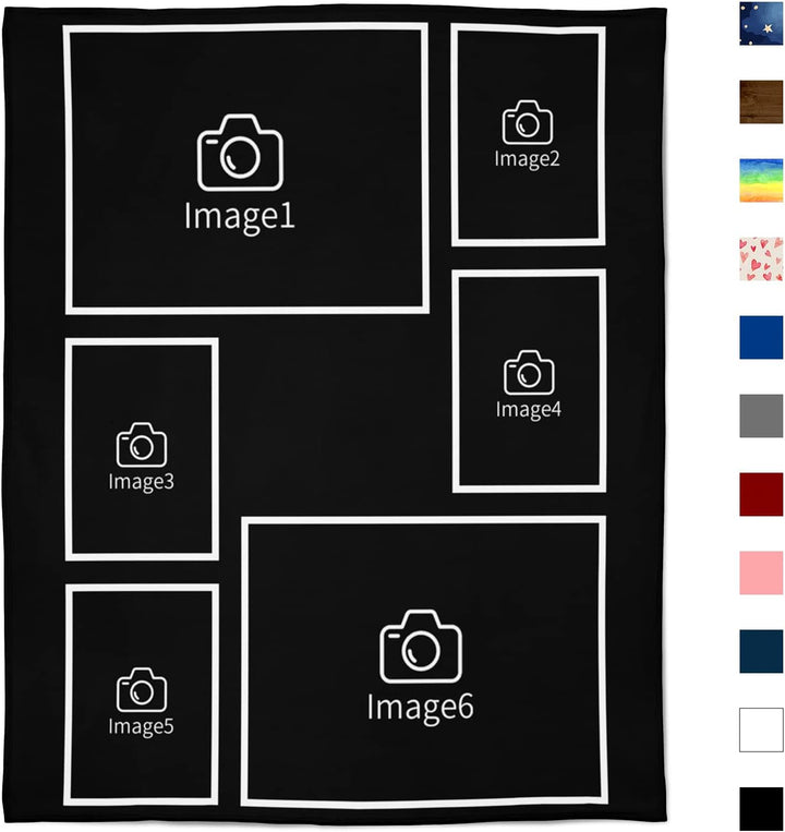 Easycosy personalisierte Decken für Paare Geschenke Benutzerdefinierte Bild, Foto werfen für Freundi