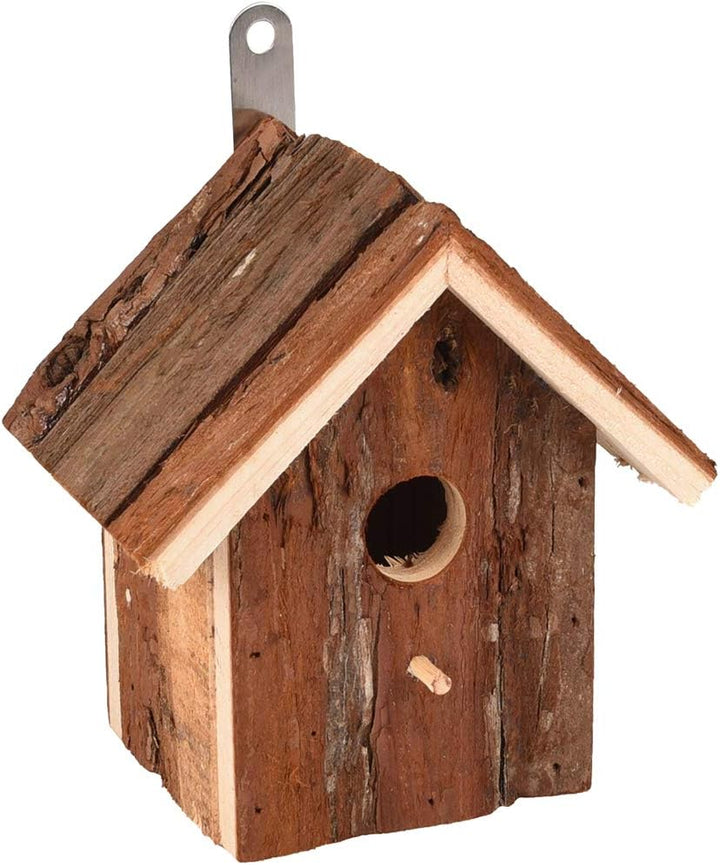 Vogelhaus – Nistkasten Flamingo – Gitano Holz – 16 cm – Für Blaumeise, Zeisig & Zaunkönig – Wetterfe