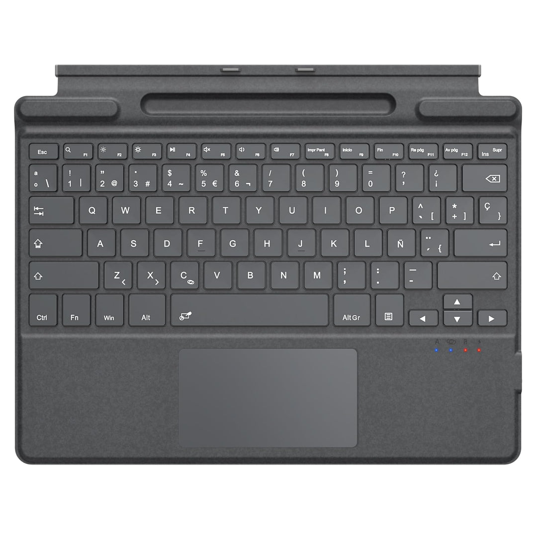 MoKo Spanish Touchpad Bluetooth Tastatur für 13 Zoll Microsoft Surface Pro 11/ Pro 10/ Pro 9/ Pro 8/
