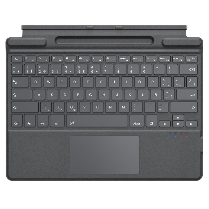 MoKo Spanish Touchpad Bluetooth Tastatur für 13 Zoll Microsoft Surface Pro 11/ Pro 10/ Pro 9/ Pro 8/
