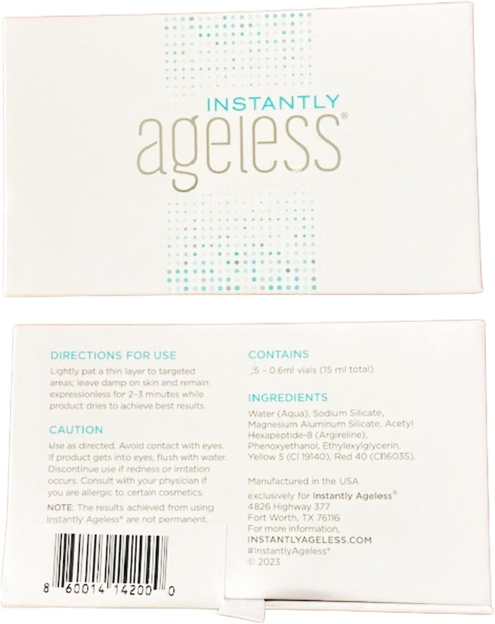 Instantly Ageless 1 Box 25 Vials