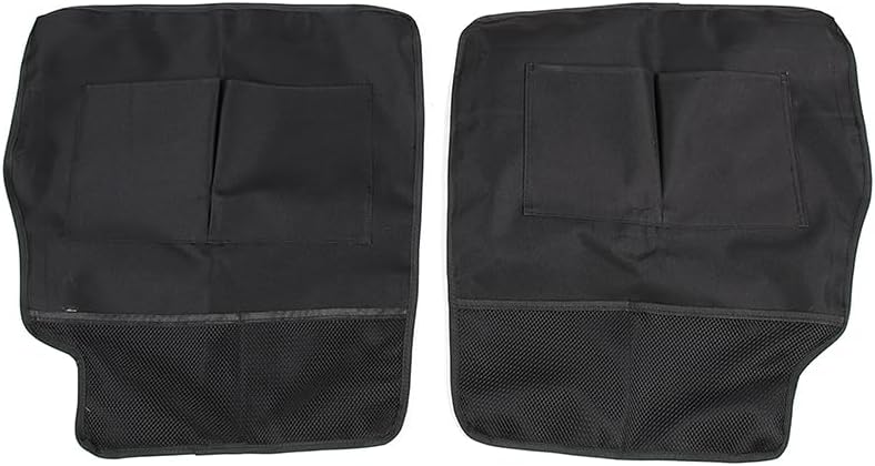 Kofferraum-Organizer für Fiat 500 2016–2025, Auto-Organizer, Rückenlehnenschutz, mehrere Taschen, fa