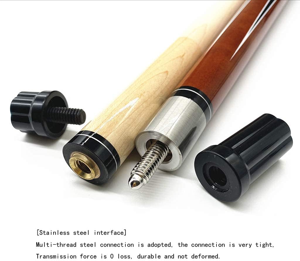 MENG Der Wear-Resistantmadebilliard-Pool-Cue 1/2 Abschnitt Handcraft Snooker-Cue, Kohlefaser-Pool-Cu