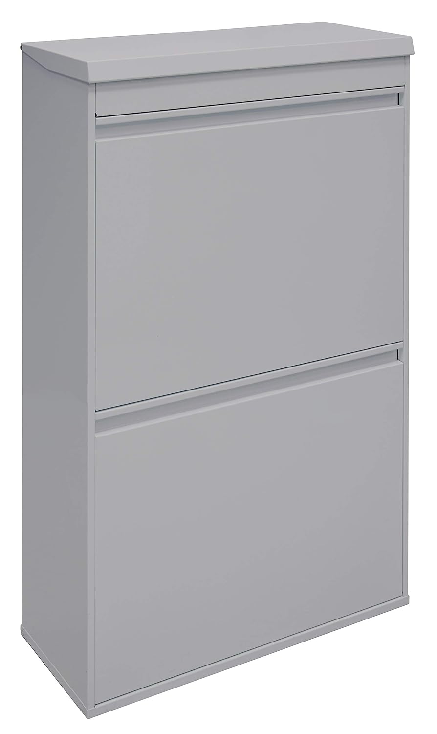 ARREGUI Top CR622-B Mülltrennsystem aus Stahl mit Aufbewahrungsbox mit Deckel | 4 Fächer Mülleimer f