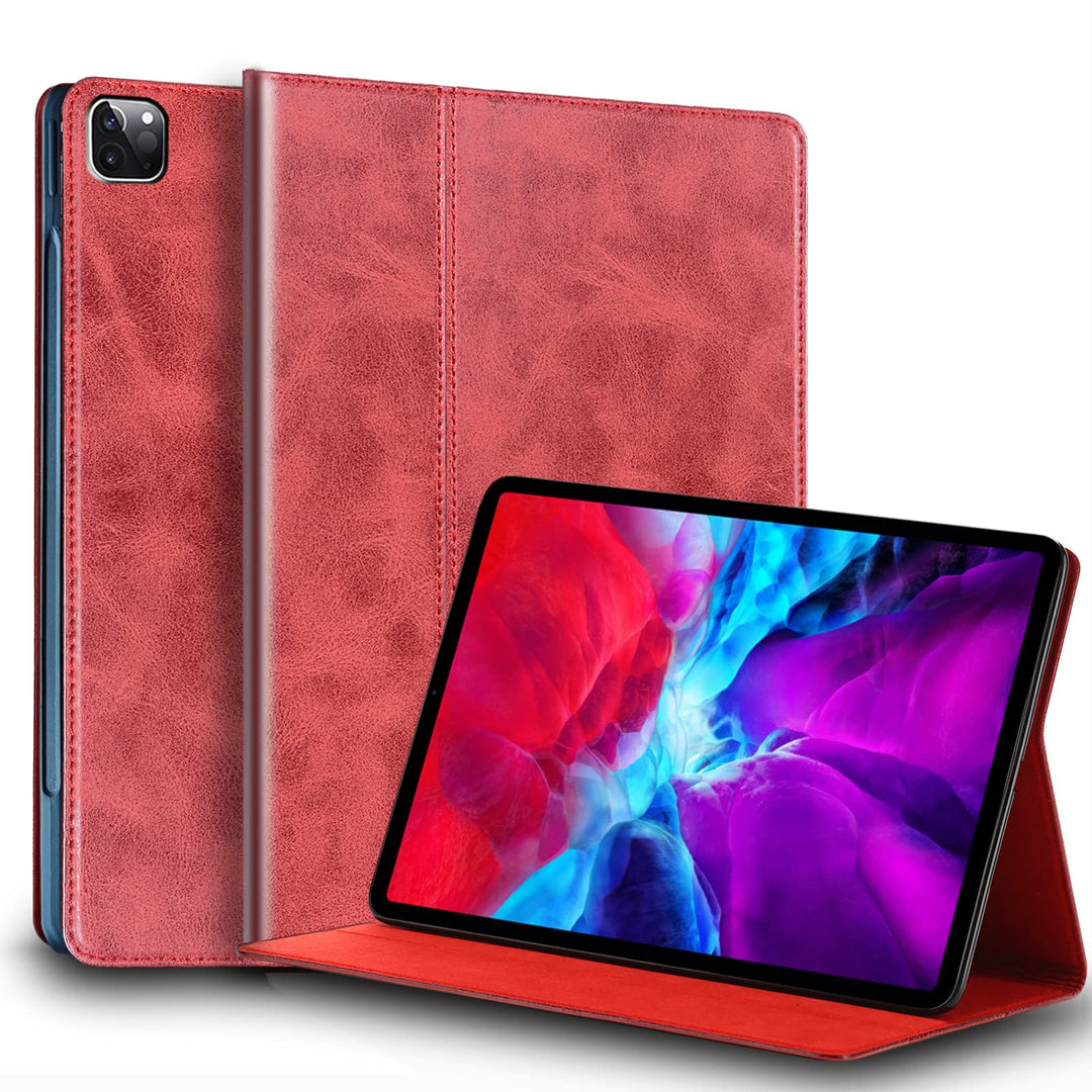 Gexmil Leder Hülle für iPad Pro 11 Zoll 4./3./2./1. Generation 2022/2021/2020/2018 Echt Leder Hülle