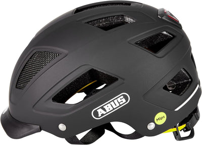 ABUS Stadthelm Hyban 2.0 MIPS - Fahrradhelm mit Rücklicht, ABS-Hartschale, Aufprallschutz - für Dame