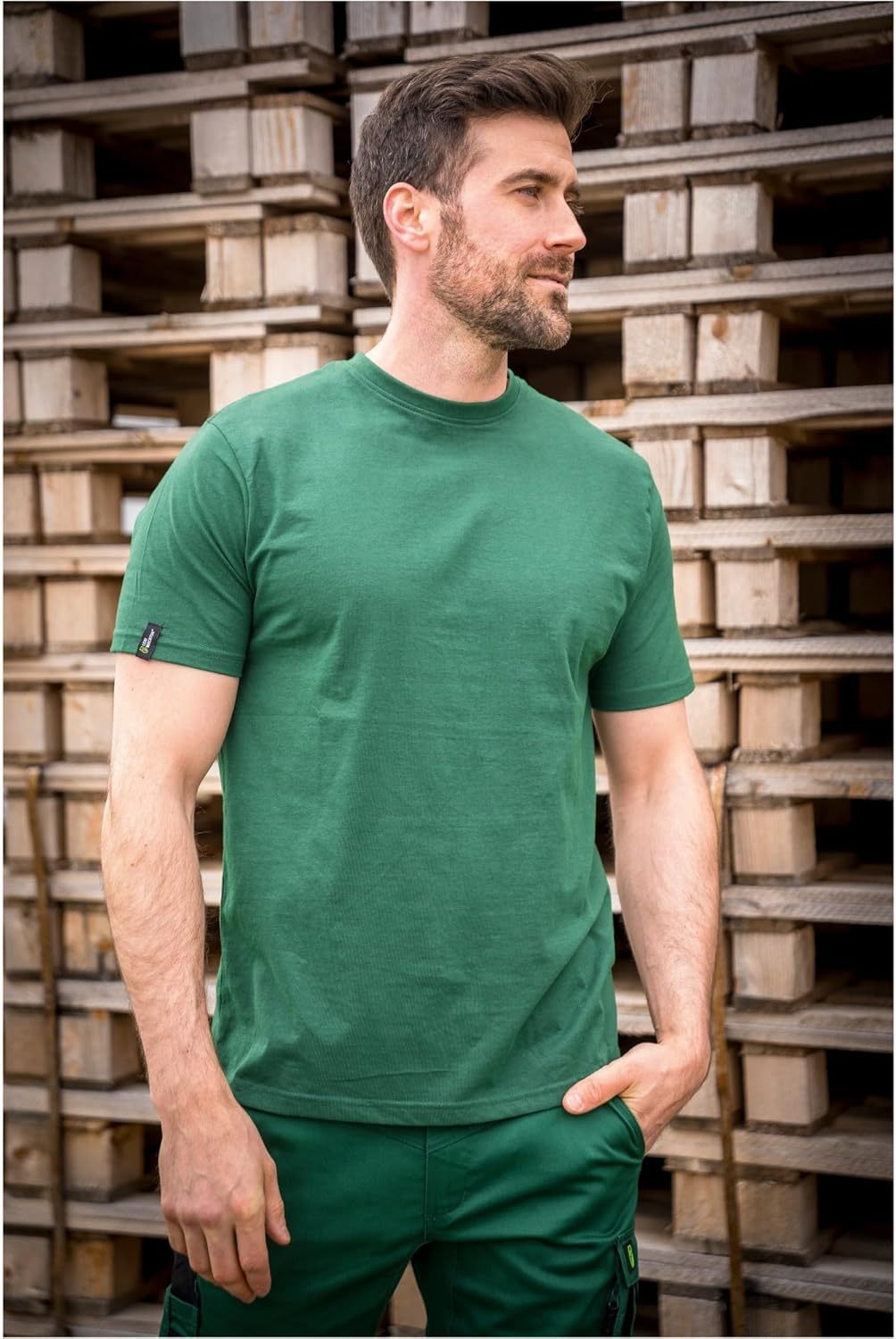 Leibwächter Casual-Line Herren Arbeitsshirt Baumwolle, Arbeits T-Shirt Kurzarm, T-Shirts für Herren