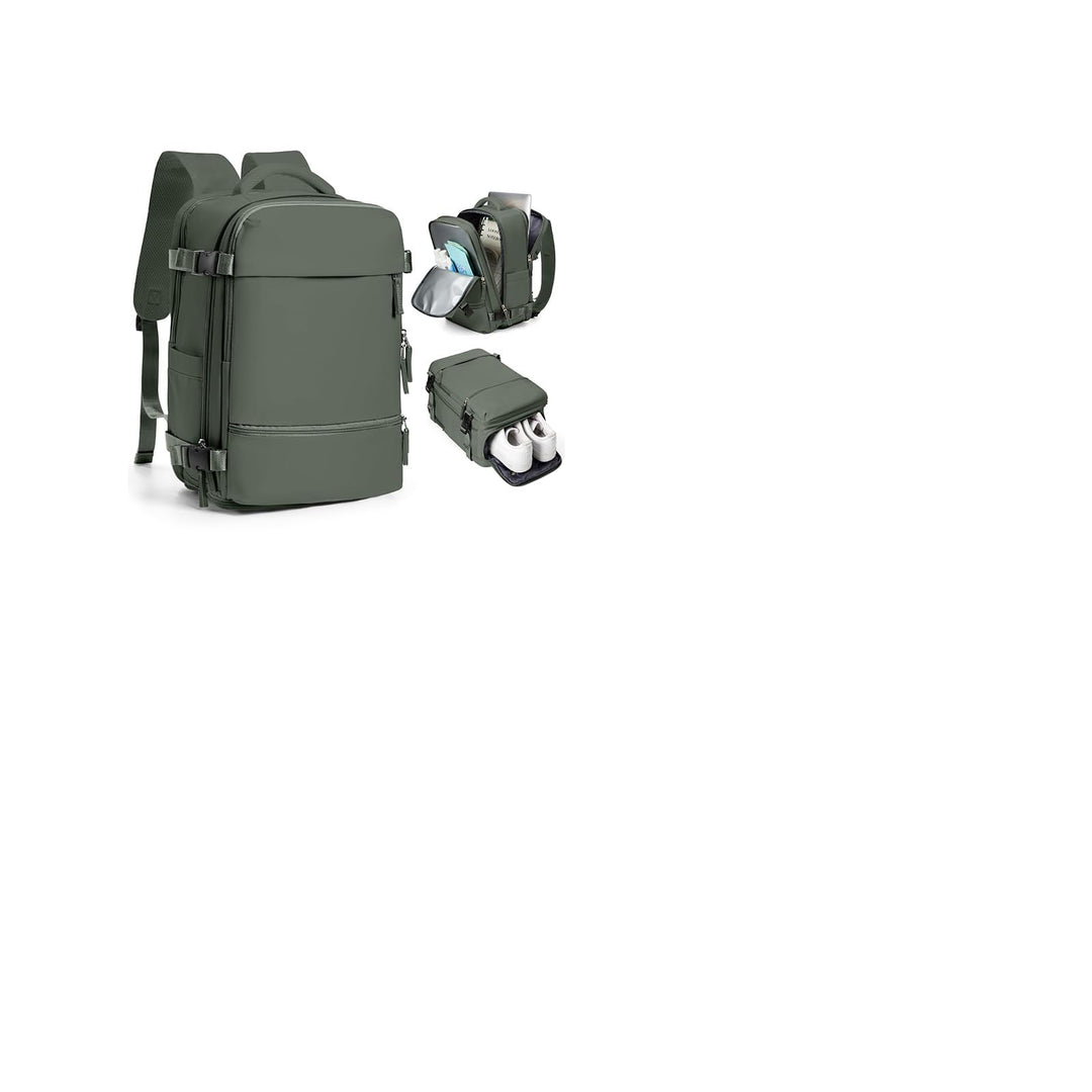 SZLX Grosser Reiserucksack Damen,Vakuum Rucksack mit Pumpe Ryanair Handgepäck 40x30x20 Herren, Wizza