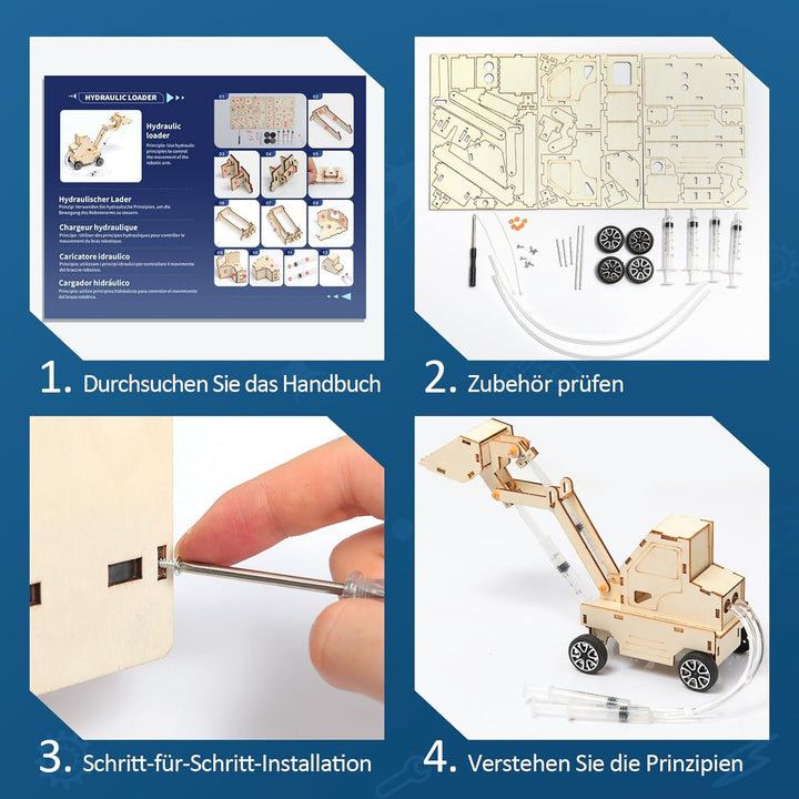 Experimente für Kinder ab 8 9 10 11 12 13 14, Elektronik Baukasten, Experimentierkasten, Elektro Bau
