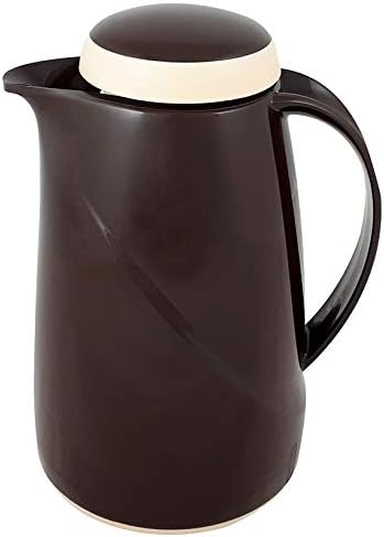 Helios Wave Kunststoff-Isolierkanne, Cappuccino, 0,6 Liter Cappuccino 0,6 Liter, Cappuccino 0,6 Lite