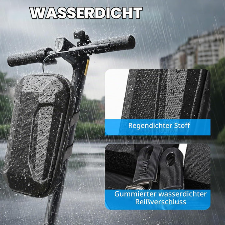 Giabuao 4L E Scooter Tasche für Roller, wasserdichte Rollertasche mit Schnellverschluss,Front Tube B
