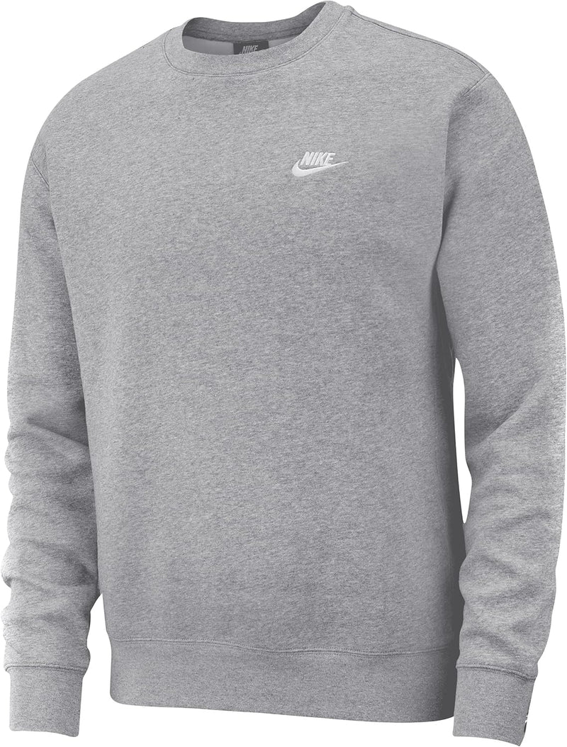 Nike Club Fleece Sweatshirt Sweater M Grau, M Grau