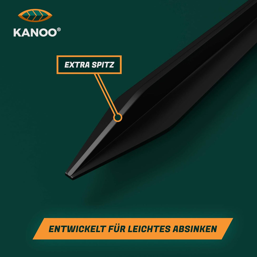 kanoo® Erdnägel für Mähroboter Begrenzungskabel – Erdhaken für sicheres Fixieren von Begrenzungsdrah