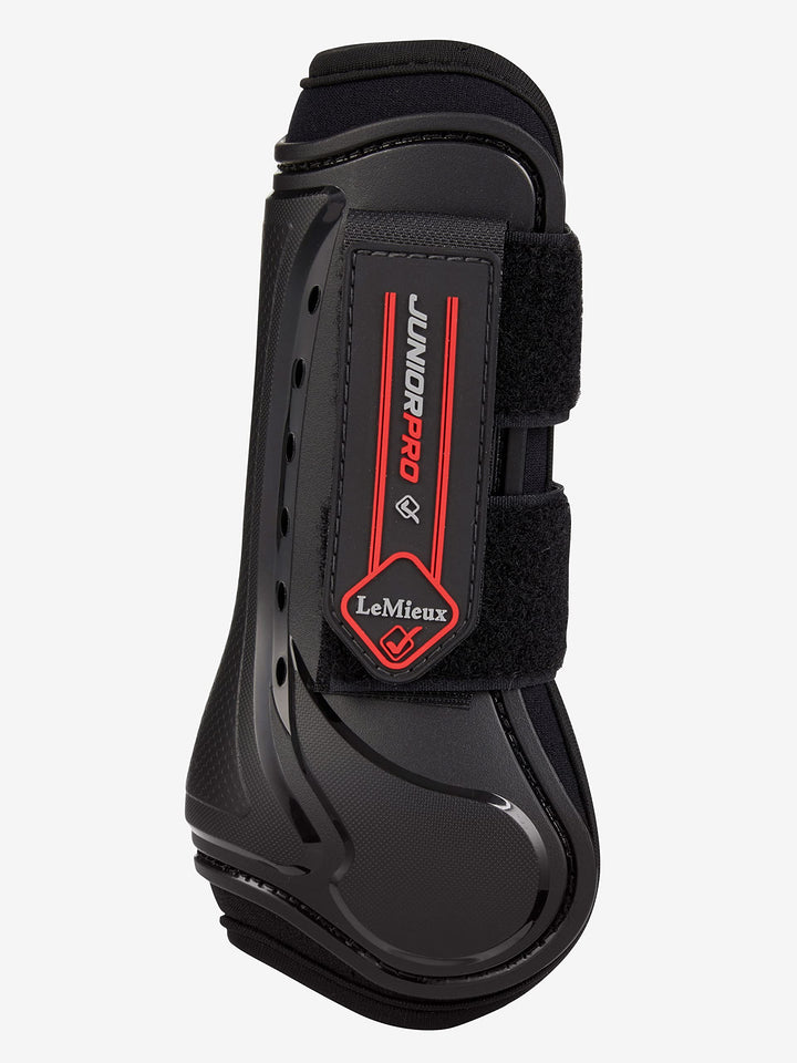 LeMieux Derby Projump Sehnenschuhe, 1 Paar Springstiefel, X-Small Black Junior Pro