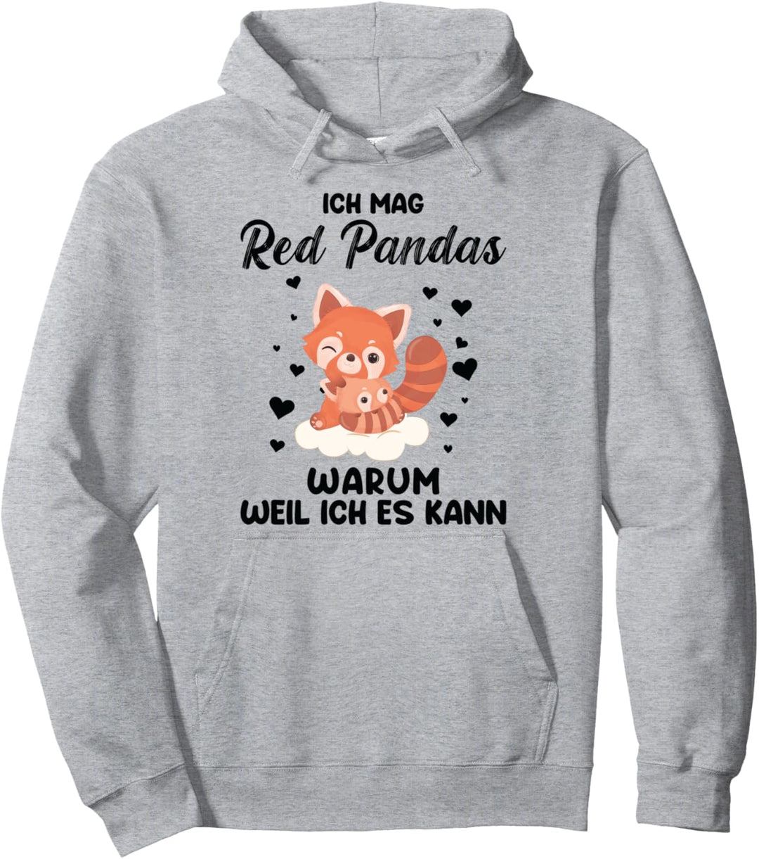 Ich mag rote Pandas rote Pandas Pullover Hoodie