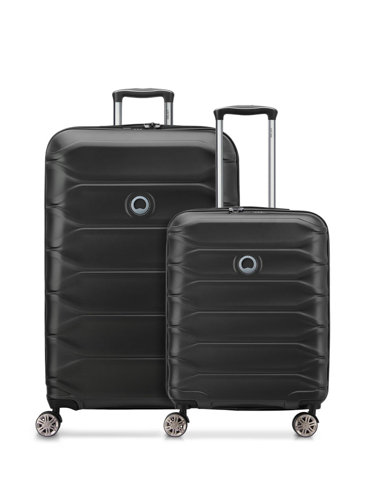 DELSEY Paris Koffer-Set 2-teilig für Damen und Herren | Reise-Trolleys 50 x 32 x 78 cm aus hochwerti