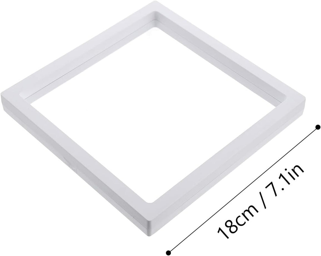 Gadpiparty 2 Stück 3D Schweberahmen Displayhalter aus Transparentem Kunststoff Schwebende Münz und S