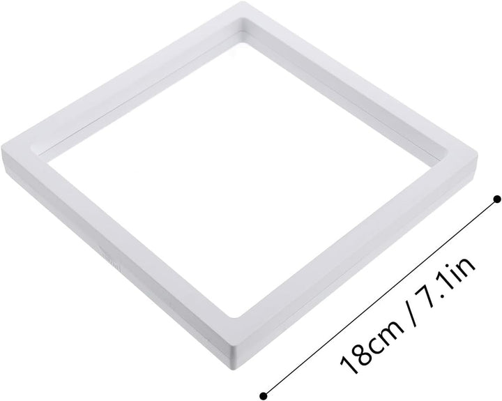 Gadpiparty 2 Stück 3D Schweberahmen Displayhalter aus Transparentem Kunststoff Schwebende Münz und S