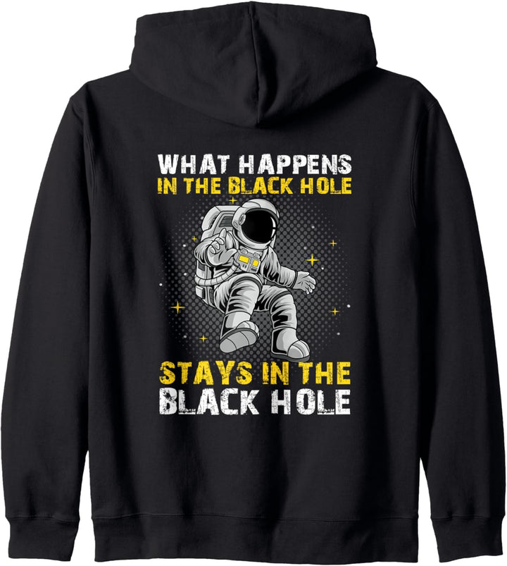 What Happens In Black And Hole Stays In Black And Hole Kapuzenjacke