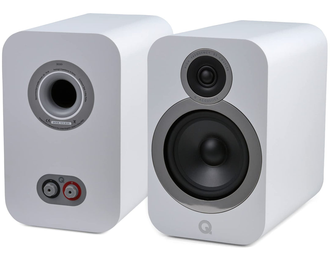 Q Acoustics 3030i Kompaktlautsprecher Paar weiss, Weiss