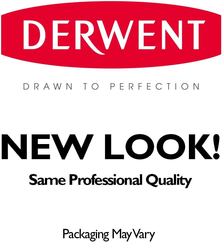 Derwent Graphitint Tinted Graphite Drawing Pencils, Getönte Graphit-Zeichenstifte, 24er-Set, Wasserl
