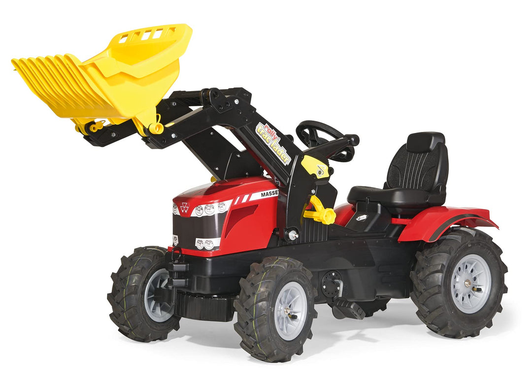 Rolly Toys rollyFarmtrac MF 7726 Tretfahrzeug (für Kinder ab drei Jahre, Luftbereifung, verstellbare