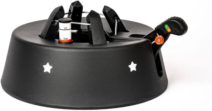 Gartenpirat Christbaumständer Schwarz Pure – Christbaumkreuz – Tannenbaumständer Wasser für Christba
