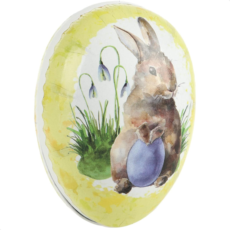 com-four® 3X Osterei zum Befüllen - Fülleier für Ostern - Osterei mit süssen Oster-Motiven - Osterde