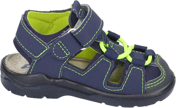 RICOSTA Kinder Sandalen GERY von PEPINO, Weite: Mittel (WMS),waschbar 20 EU Blau Nautic Ozean, 20 EU
