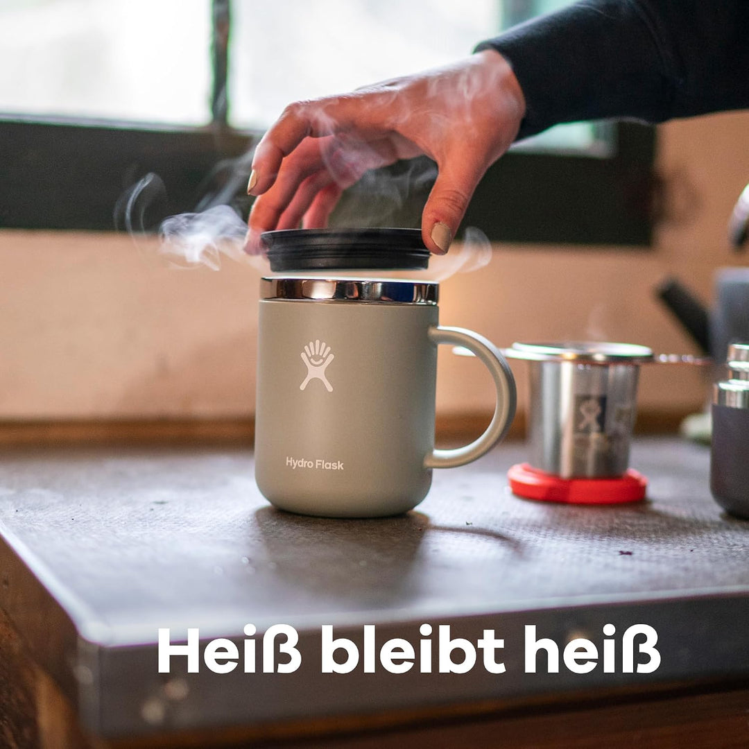 HYDRO FLASK - Kaffeebecher 354ml (12 oz) - Vakuumisolierter Thermobecher aus Edelstahl - Isolierbech