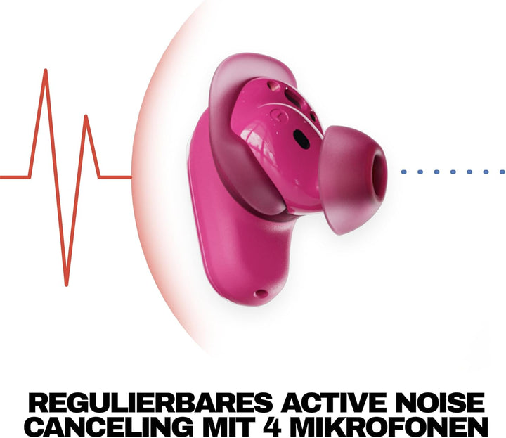 Skullcandy Method 360 ANC Wireless Earbuds, Sound by Bose, Bluetooth Headphones, Premium Noise Cance