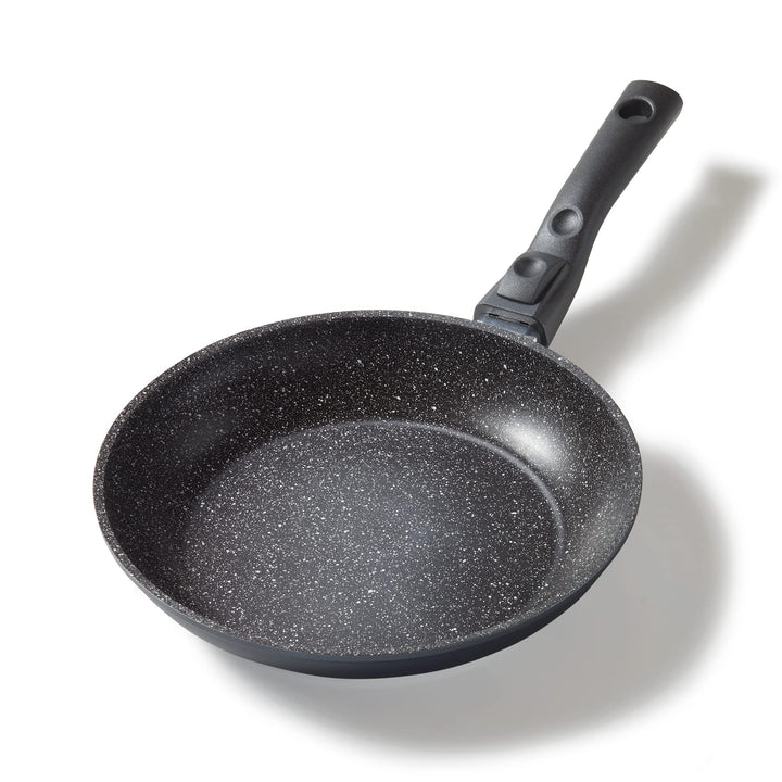 STONELINE Flex Made in Germany Bratpfanne 24cm, mit abnehmbarem Griff, antihaft beschichtete Pfanne