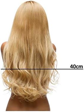 hair2heart Premium Microring Extensions Echthaar glatt - 50 Strähnen 0.8g 40cm 9/31 lichtblond Gold