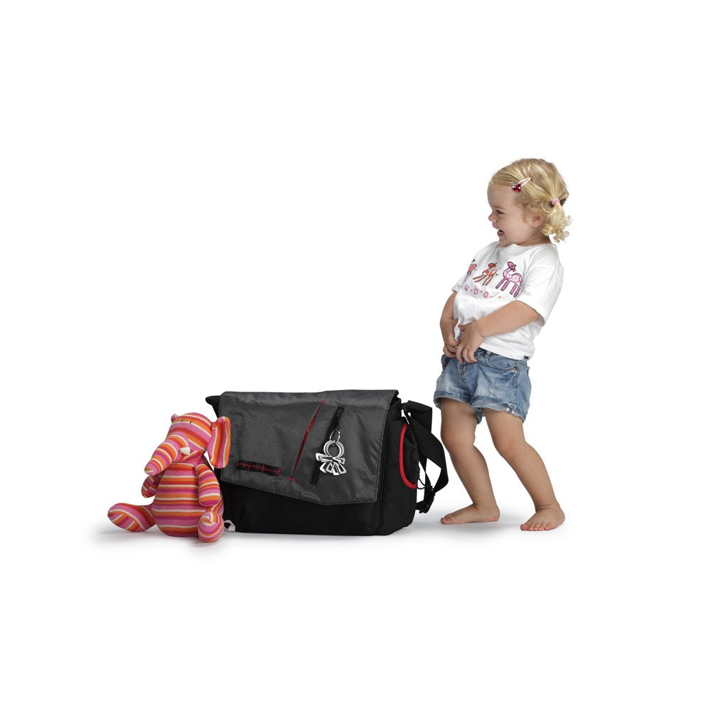 Okiedog Wickeltasche nine2five Samurai - grau/schwarz