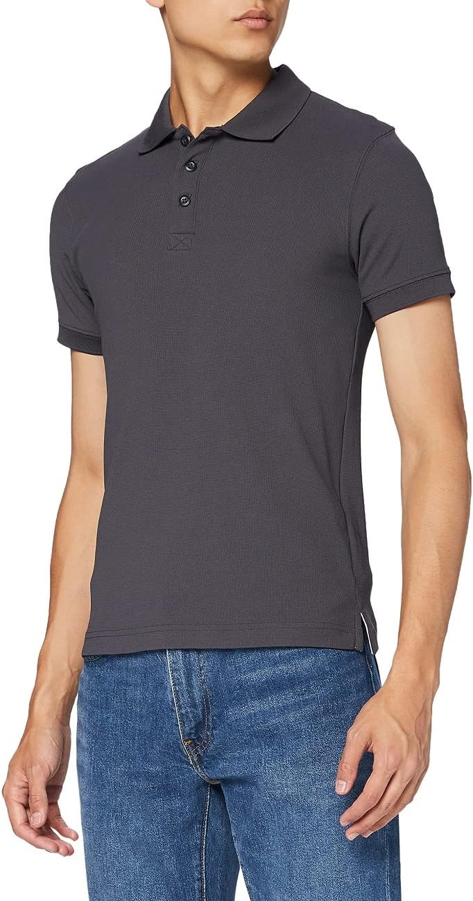 Helly Hansen Herren Crewline Poloshirt S 980 Ebony, S 980 Ebony
