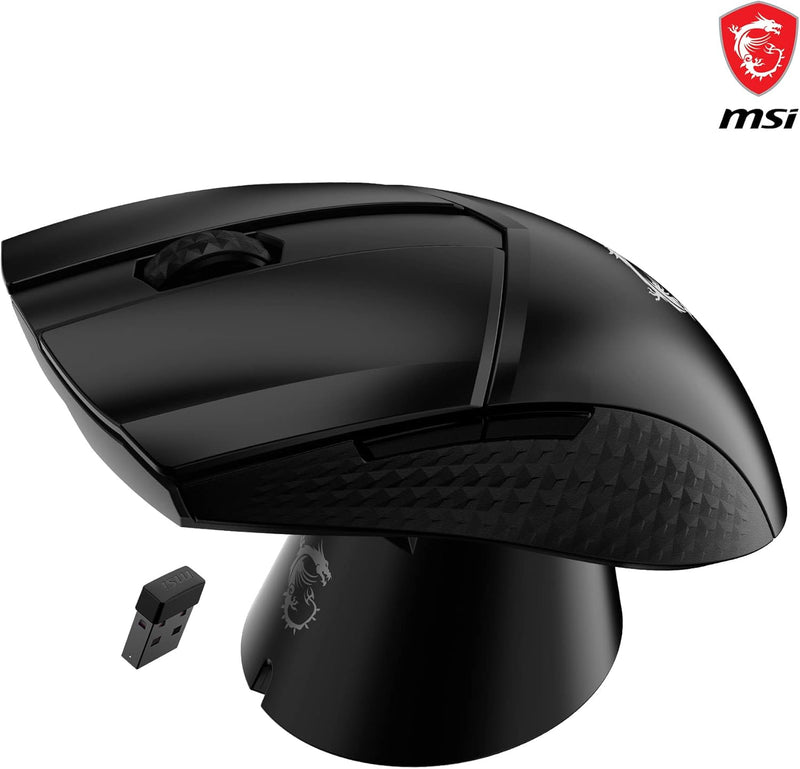 MSI CLUTCH GM41 LIGHTWEIGHT WIRELESS Gaming Mouse - 20.000 DPI Optischer Sensor, symmetrisch, 60Mio+